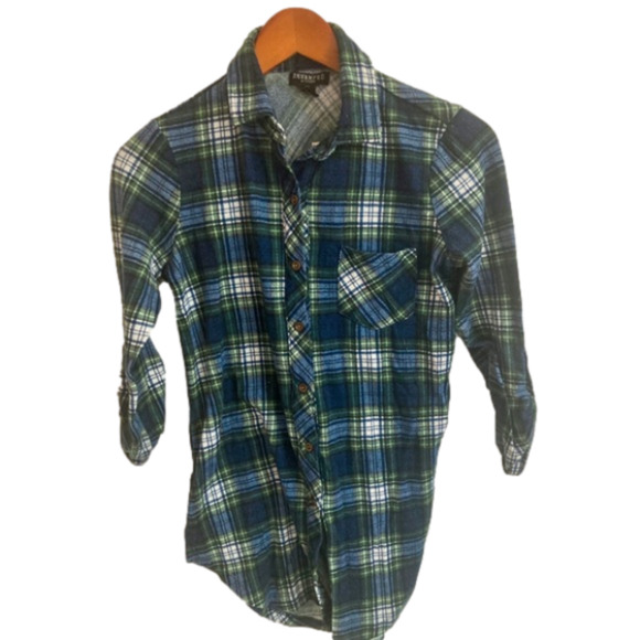 REVAMPED plaid shirt - Picture 1 of 4